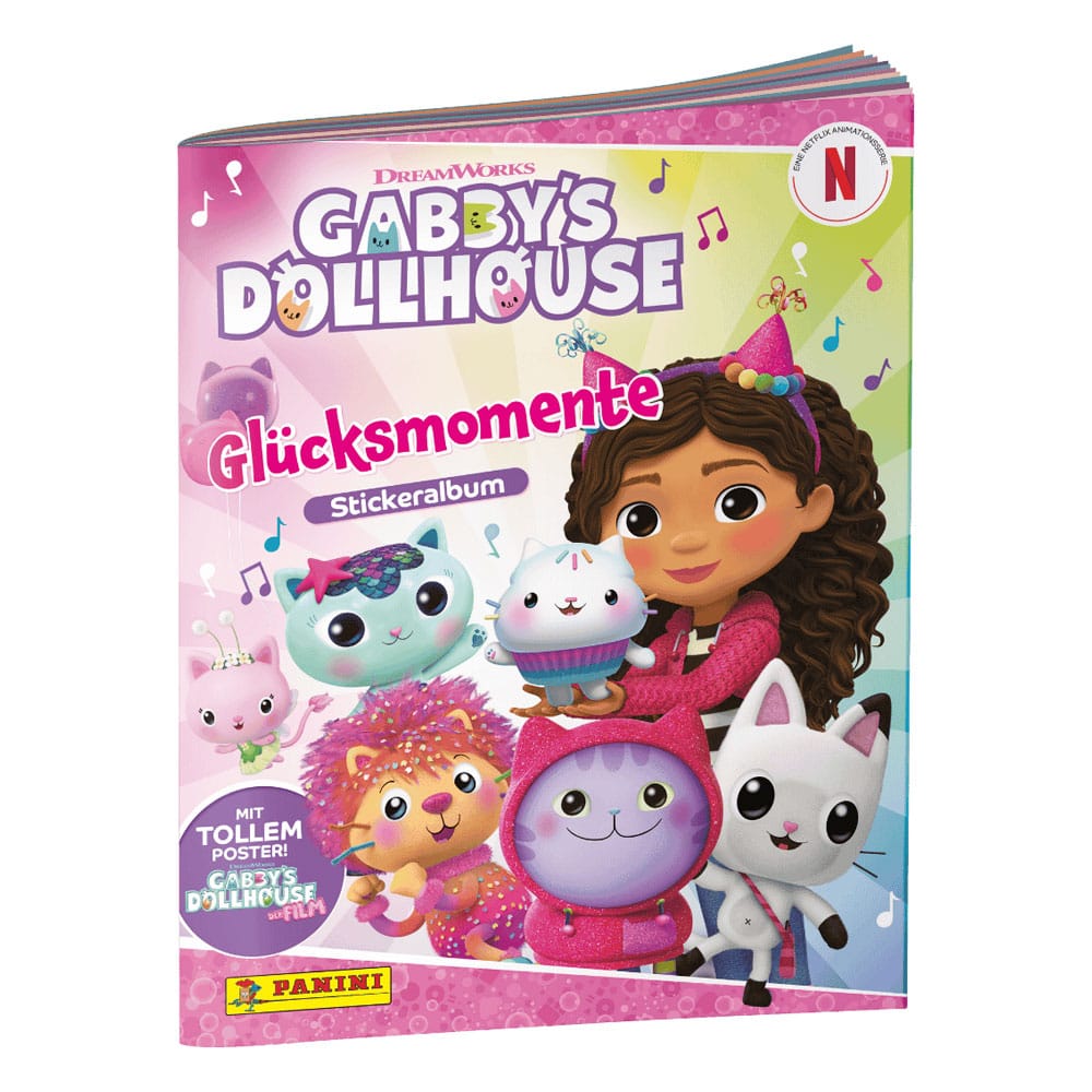 Gabby's Dollhouse Glücksmomente Sticker Collection Album *Deutsche Version* Image