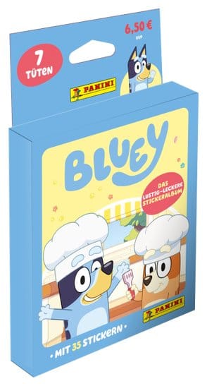 Bluey 2026 Sticker Eco-Blister *Deutsche Version* Image 1