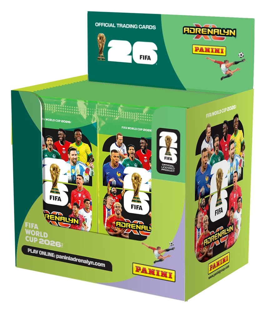 Panini FIFA World Cup 2026 Trading Cards Flow Pack Box (50) Image 1