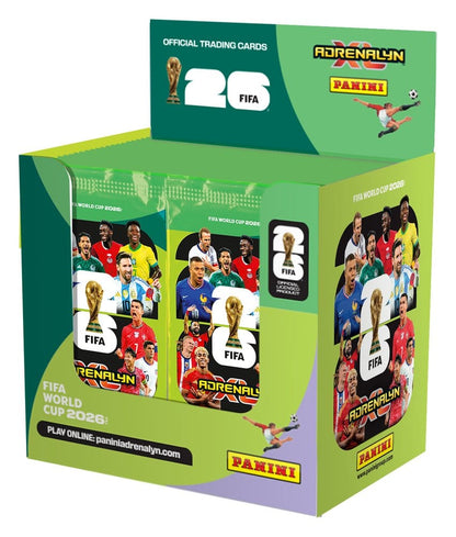Panini FIFA World Cup 2026 Trading Cards Flow Pack Box (50) Image 1