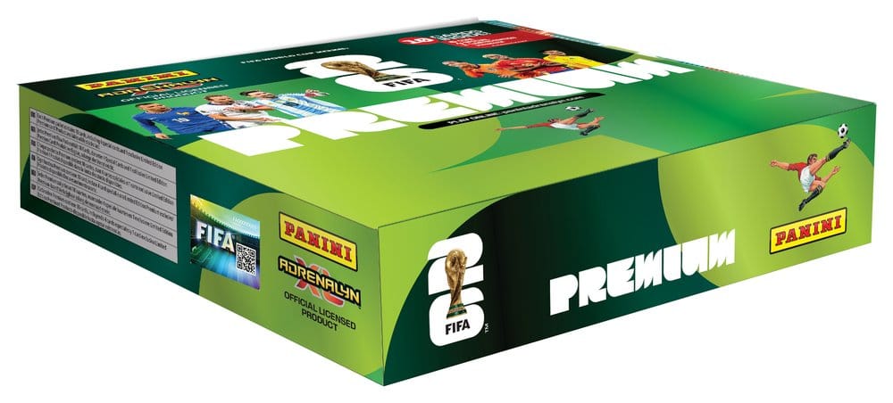 Panini FIFA World Cup 2026 Trading Cards Premium Flow Pack Box (10) Image
