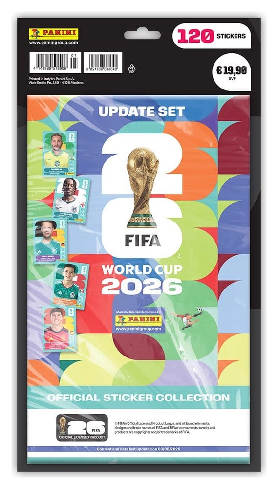 FIFA World Cup 2026 Stickerkollektion Update Set Image 1