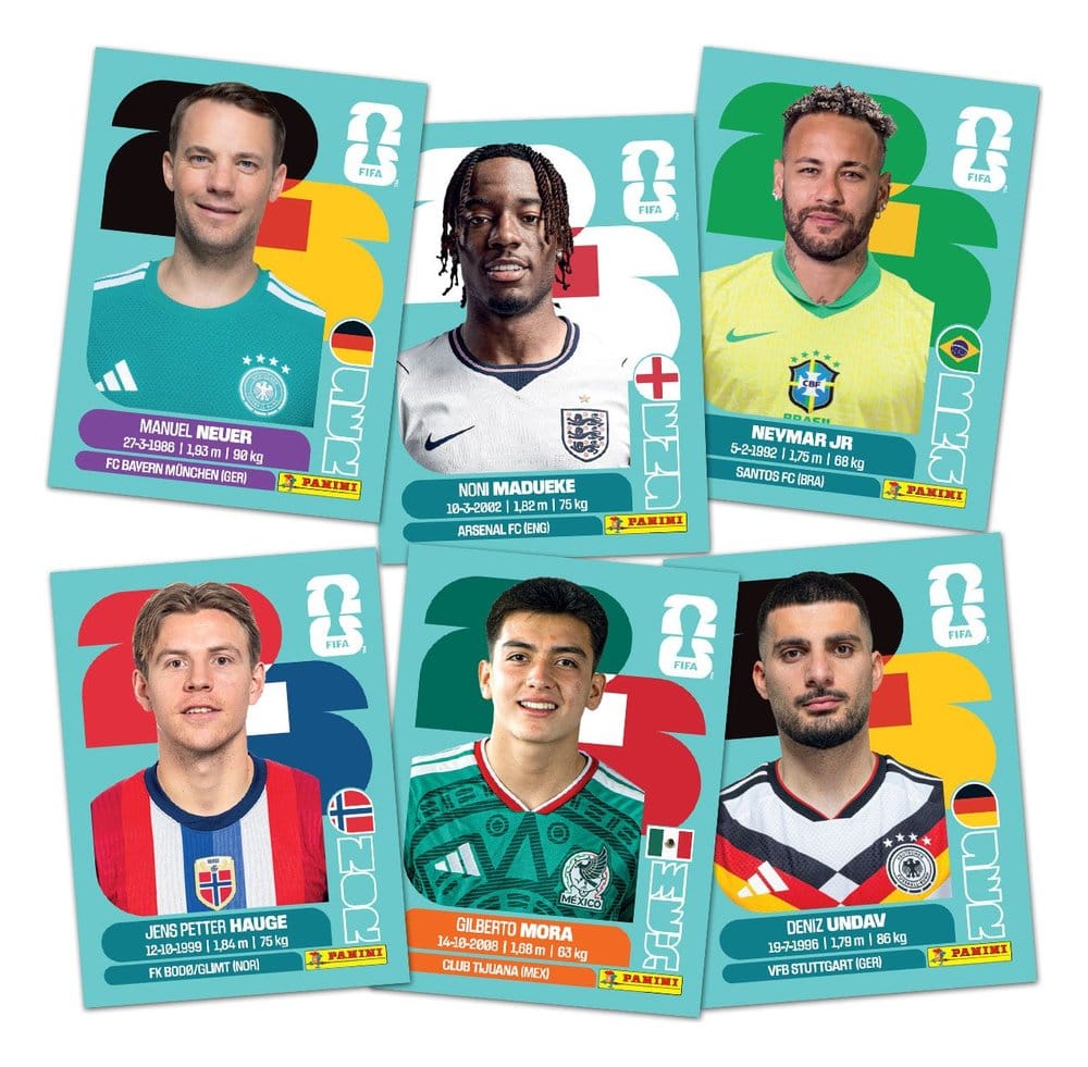 FIFA World Cup 2026 Stickerkollektion Update Set Image 3