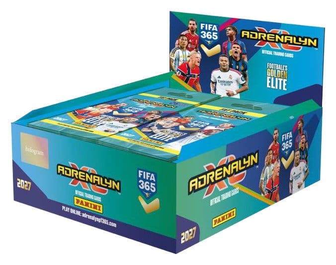 FIFA 365 Adrenalyn XL 2027 Trading Cards Fat Pack Display (10) Image