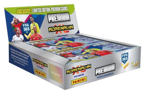 FIFA 365 Adrenalyn XL 2027 Trading Cards Premium Flow Pack Display (10) Image