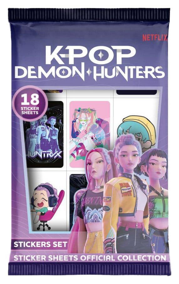 KPop Demon Hunters Sticker Sheets Display Box (18) Image 2