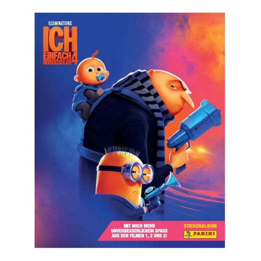 Ich - einfach unverbesserlich 4 Sticker Collection Album *Deutsche Version* Image