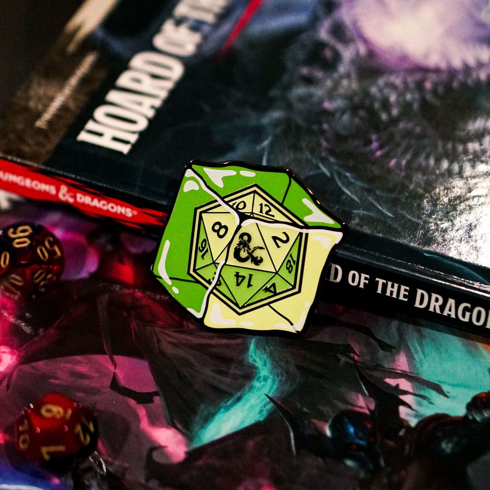 Dungeons & Dragons Ansteck-Pins  Blind Box Mystery D20 Pins Sortiment (10) Image 4