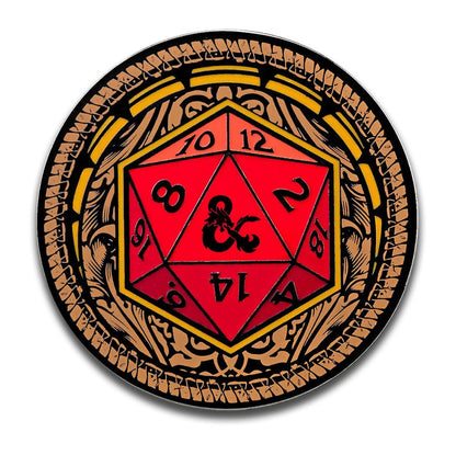 Dungeons & Dragons Ansteck-Pins  Blind Box Mystery D20 Pins Sortiment (10) Image 8