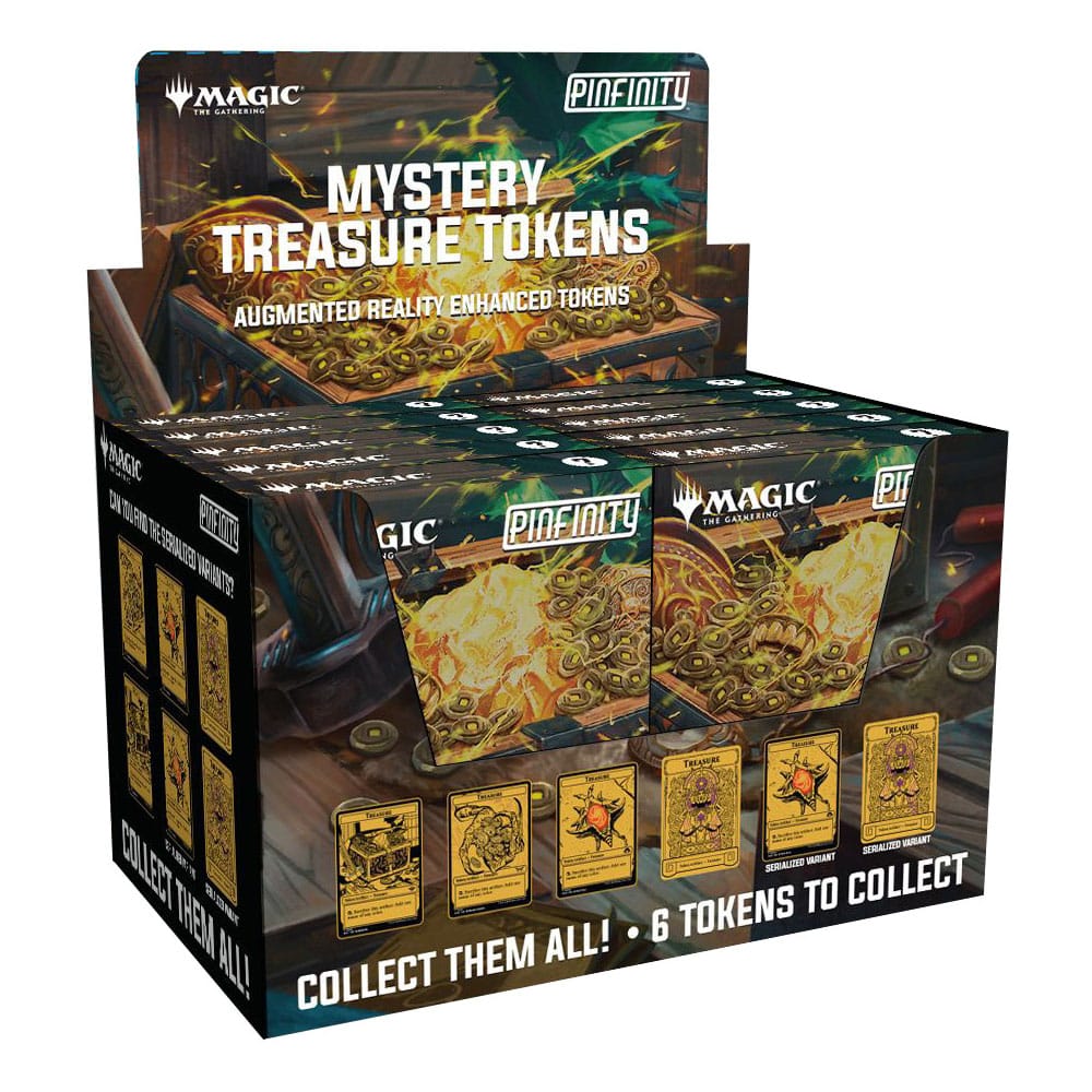 Magic: The Gathering Token Blind Box Mystery Treasure Token Sortiment (10) Image 1