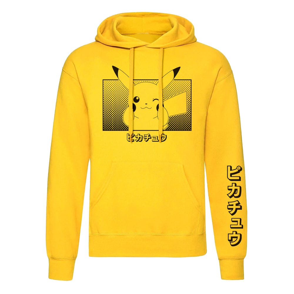 Pokemon Kapuzenpullover Pikachu Katakana Größe S Image