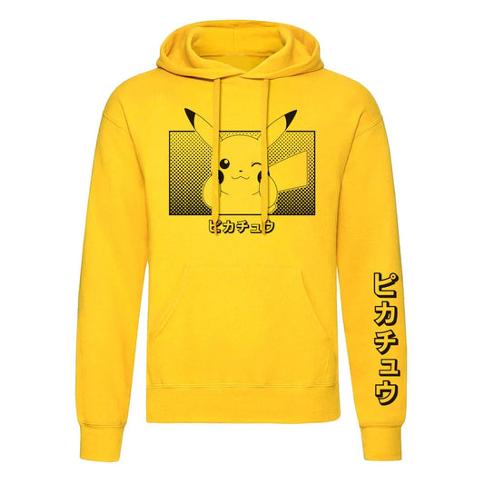 Pokemon Kapuzenpullover Pikachu Katakana Größe S Image