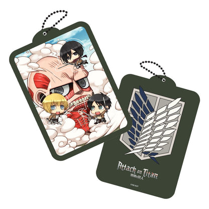 Attack on Titan Shaker Acryl Schlüsselanhänger Kawaii Attack! Image 1