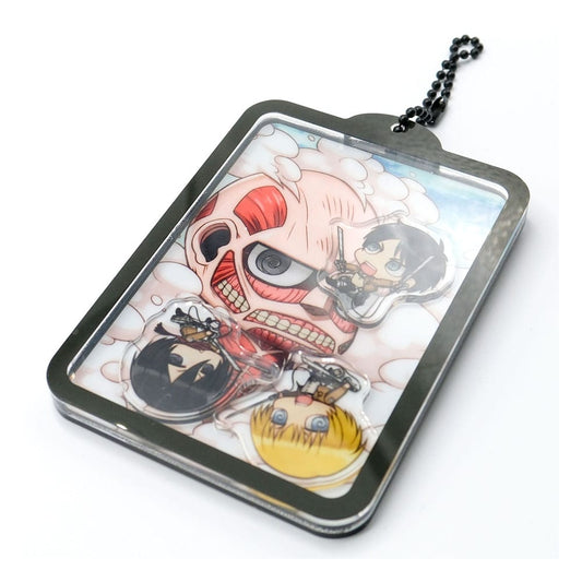 Attack on Titan Shaker Acryl Schlüsselanhänger Kawaii Attack! Image 2