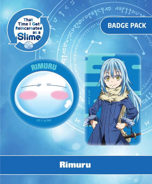 That Time I Got Reincarnated as a Slime Ansteck-Buttons Doppelpack Rimuru Image