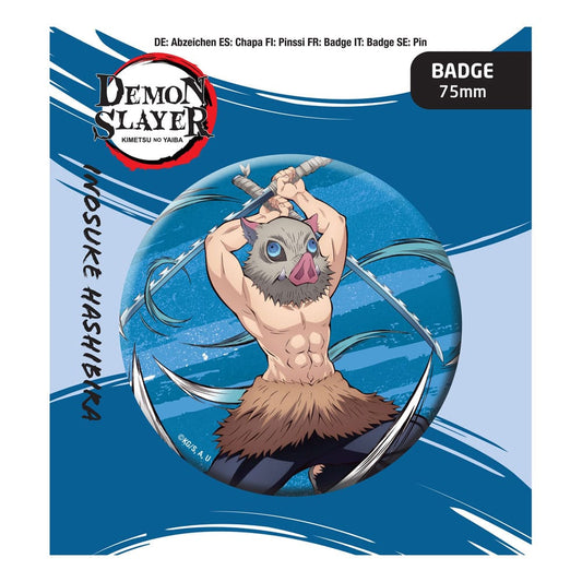 Demon Slayer: Kimetsu no Yaiba Ansteck-Button Inosuke Hashibira Image