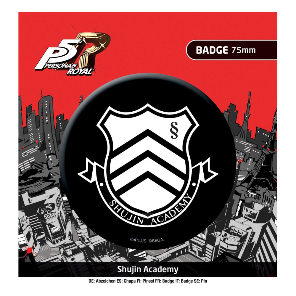 Persona 5 Royal Ansteck-Button Shujin Academy Image