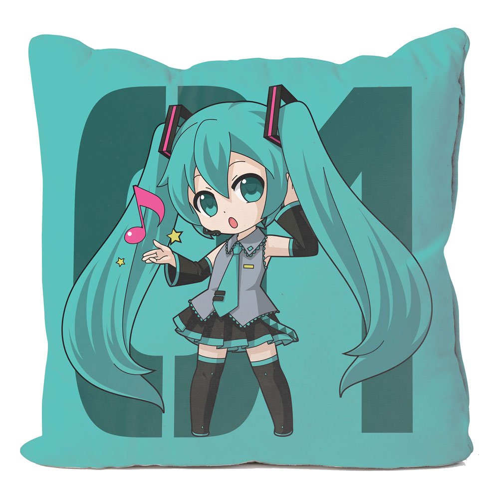 Vocaloid Kissenbezug Hatsune Miku 50 x 50 cm Image 1