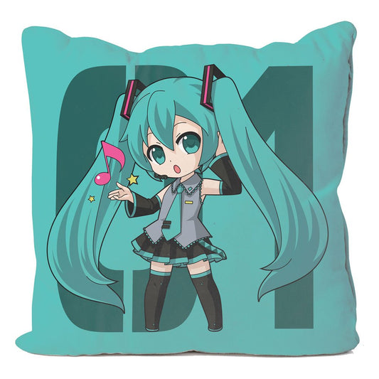Vocaloid Kissenbezug Hatsune Miku 50 x 50 cm Image 1