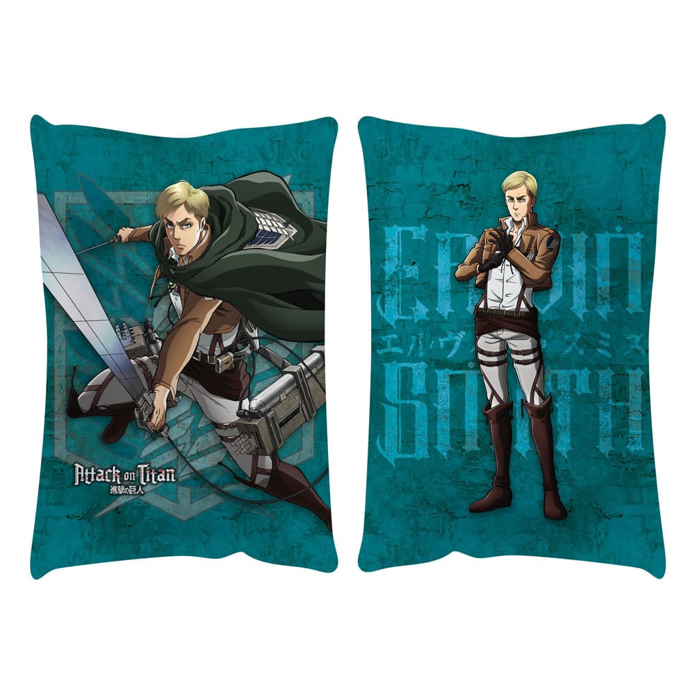 Attack on Titan Kissen Erwin Smith 50 x 35 cm Image