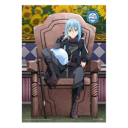 That Time I Got Reincarnated as a Slime Fabric Poster Demon Lord Rimuru 84 x 118 cm Image