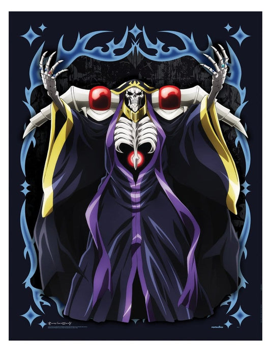 Overlord Fabric Poster Ainz Ooal Gown 130 x 170 cm Image
