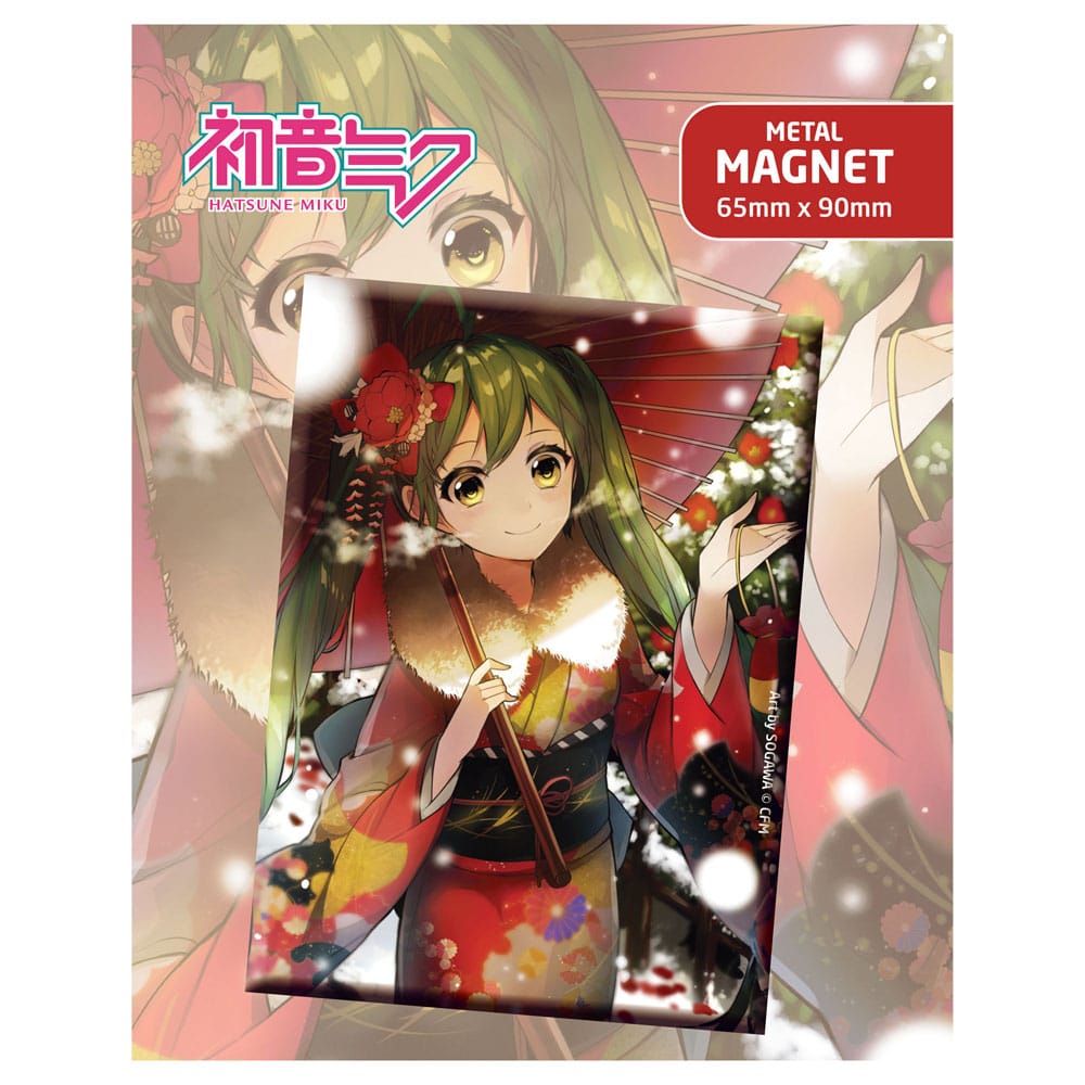 Hatsune Miku Magnet Hatsune Miku At Winter Image