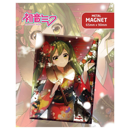 Hatsune Miku Magnet Hatsune Miku At Winter Image