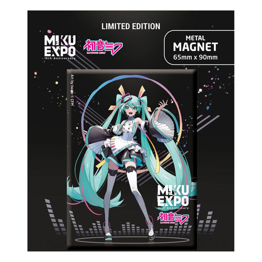 Hatsune Miku Magnet Miku Expo 10th Anniversary Art by Iwato Ver. Limited Edition Image