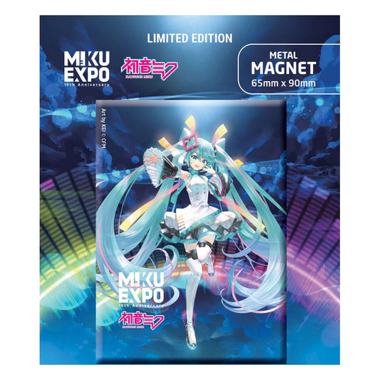 Hatsune Miku Magnet Miku Expo 10th Anniversary Art by Kei Ver. Limited Edition Image