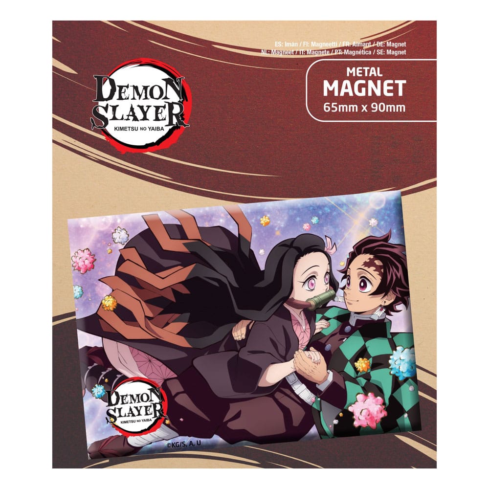 Demon Slayer: Kimetsu no Yaiba Magnet Tanjiro & Nezuko Image