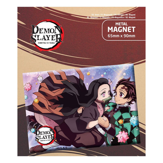 Demon Slayer: Kimetsu no Yaiba Magnet Tanjiro & Nezuko Image