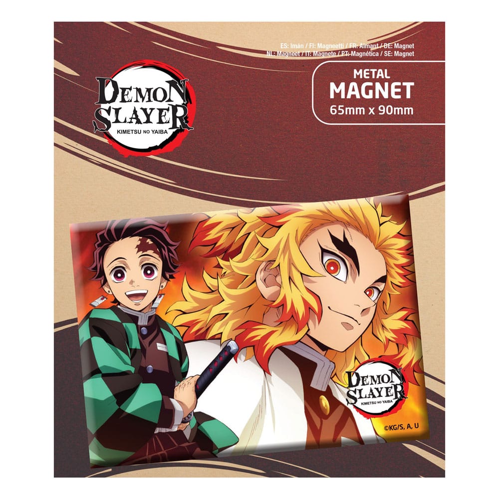 Demon Slayer: Kimetsu no Yaiba Magnet Tanjiro & Kyojuro Image