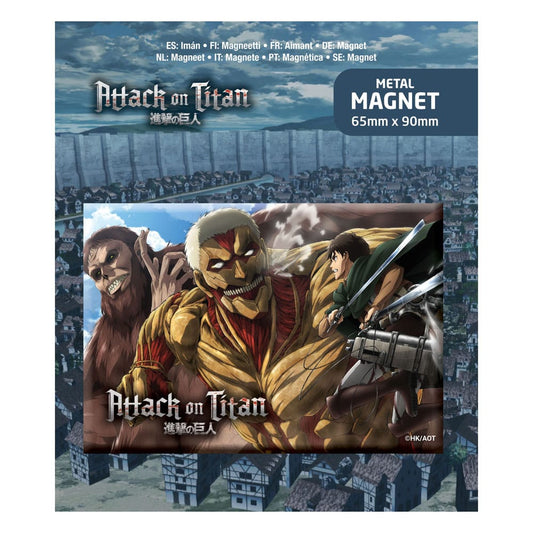 Attack on Titan Magnet Eren Attack Image