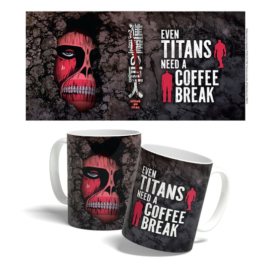 Attack on Titan Tasse Titan Coffee Break Time 325 ml Image
