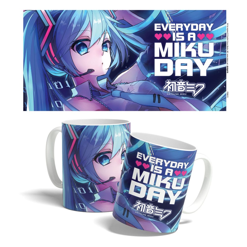 Hatsune Miku Tasse Everyday is a Miku Day 325 ml Image