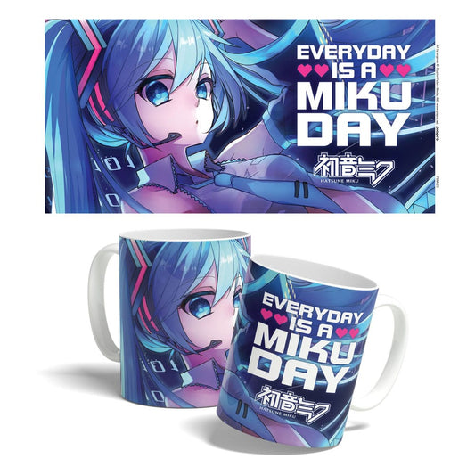 Hatsune Miku Tasse Everyday is a Miku Day 325 ml Image