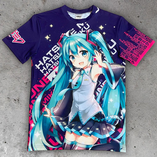 Hatsune Miku T-Shirt Expressive Vibes Größe XL Image 1