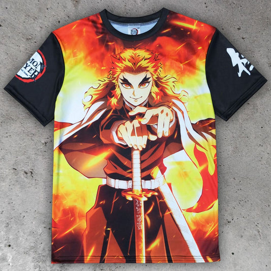 Demon Slayer: Kimetsu no Yaiba T-Shirt Kyojuro Rengoku  Größe M Image 1