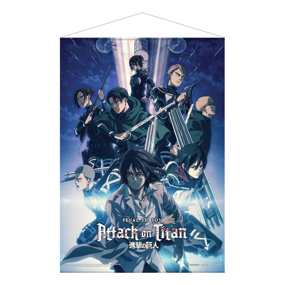 Attack on Titan: The Final Season Wandrolle Part 1 Key Visual 2 50 x 70 cm Image