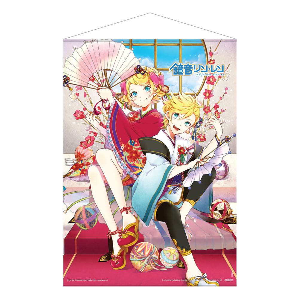 Virtual Artists Wandrolle Len & Rin Kagamine 50 x 70 cm Image