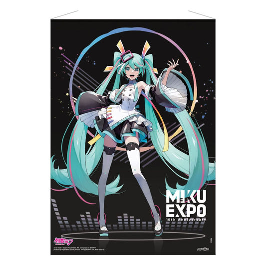 Hatsune Miku Wandrolle Miku Expo 10th Anniversary Limited Edition 50 x 70 cm Image