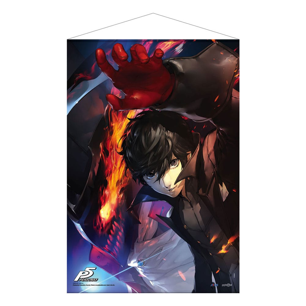 Persona 5 Wandrolle Joker & Arsène 61 x 91 cm Image