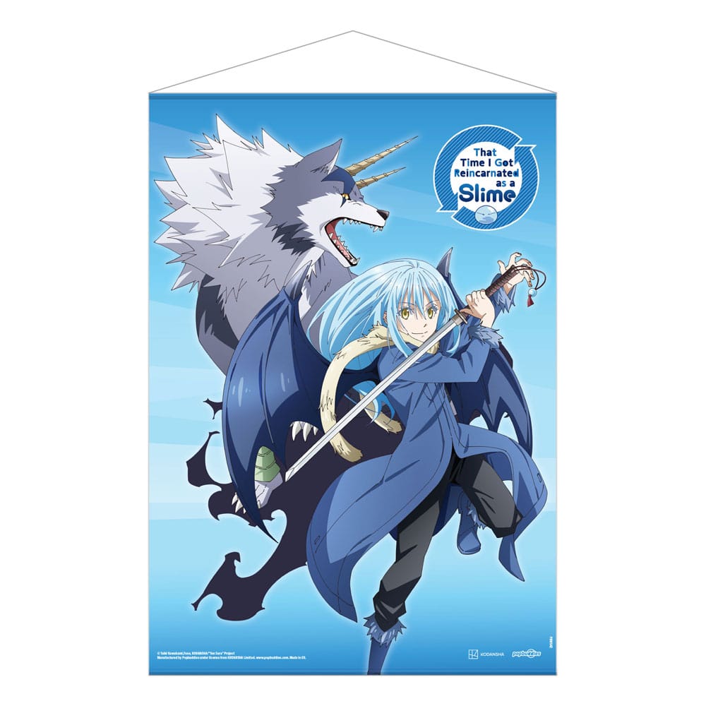 That Time I Got Reincarnated as a Slime Wandrolle Rimuru & Ranga 50 x 70 cm Image