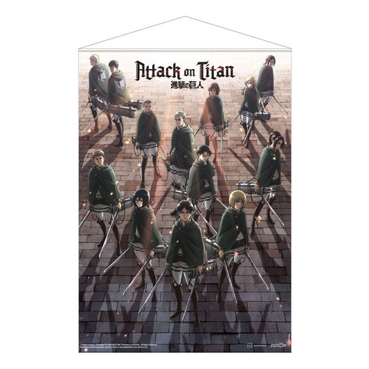 Attack on Titan Wandrolle Scout Regiment 50 x 70 cm Image