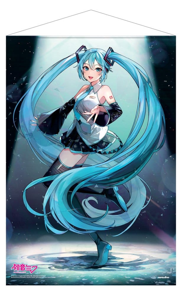 Hatsune Miku Wandrolle On Top of the World (Maxi Size) 61 x 91 cm Image