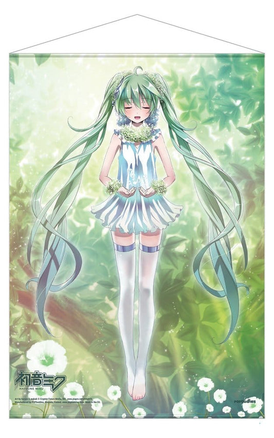 Hatsune Miku Wandrolle Natures Song 50 x 70 cm Image