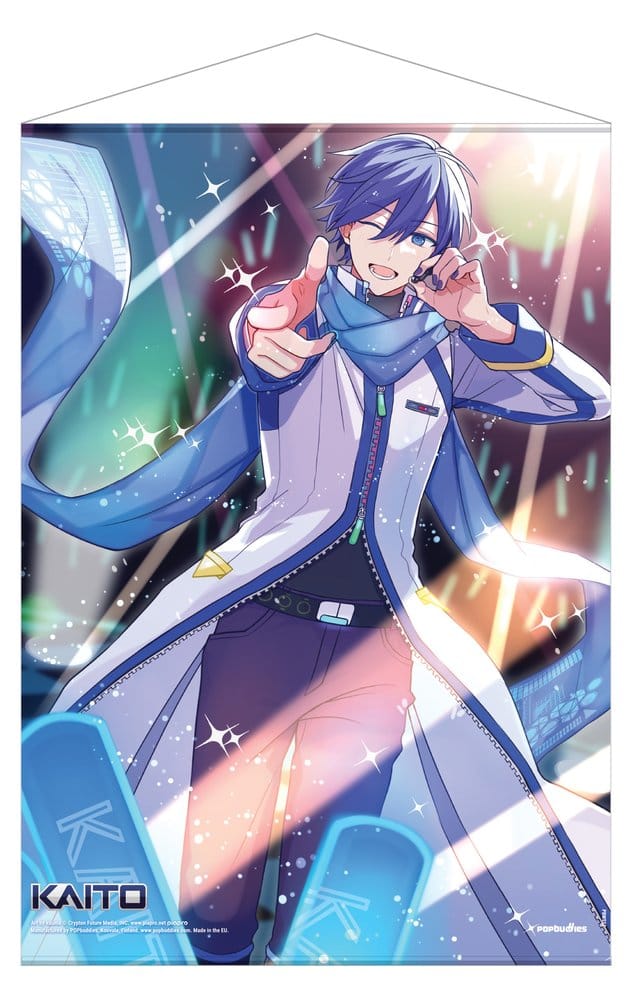 Hatsune Miku Wandrolle Kaito Melody 50 x 70 cm Image