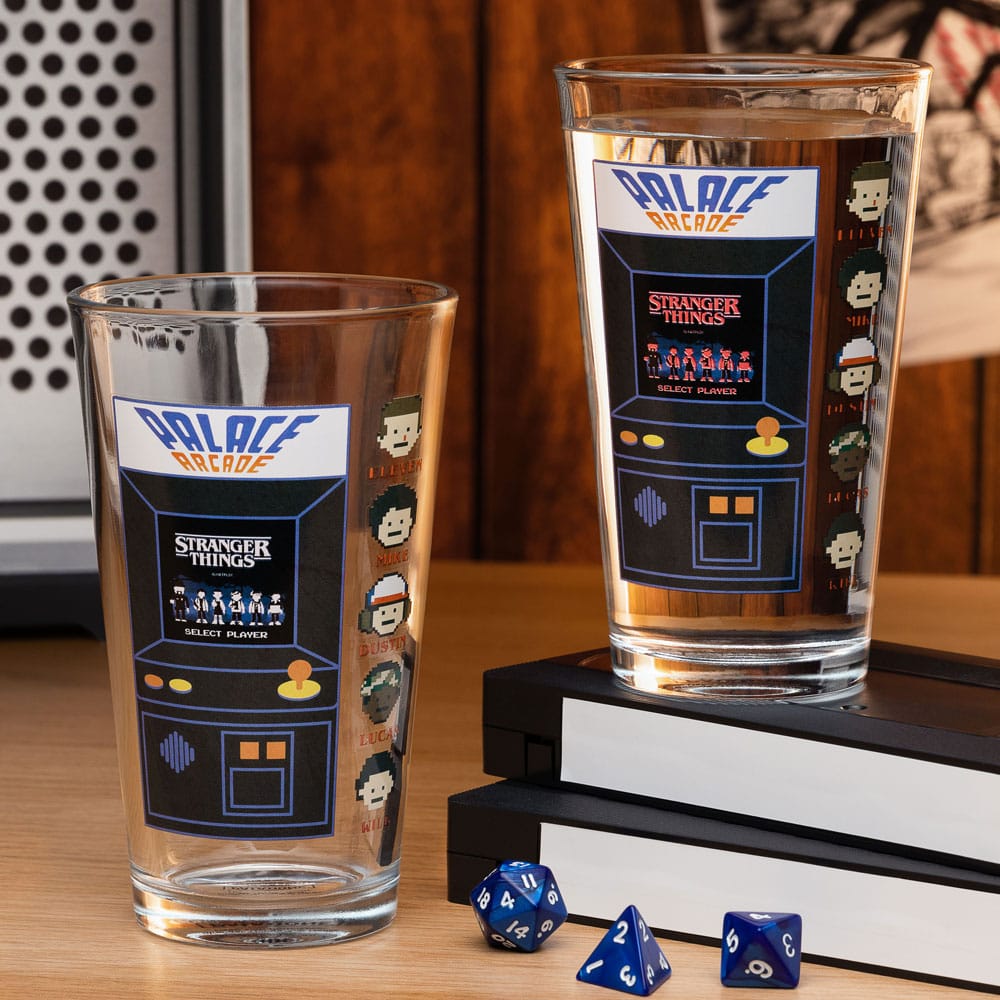 Stranger Things  Trinkglas mit Thermoeffekt Arcade 400 ml Image 7