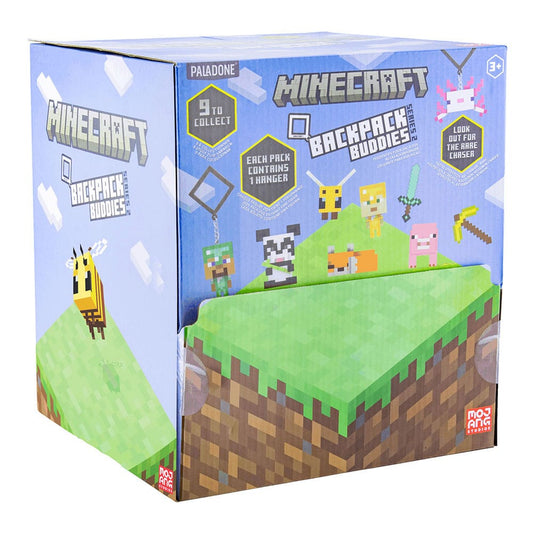 Minecraft Taschenanhänger Backpack Buddies Mystery Bags Series 2 Display (24) Image